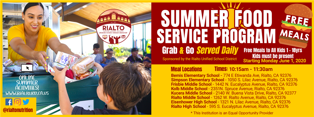 Summer Feeding Mon - Fri 10:15 - 11:30 Children Must Be Present Summer Feeding Mon - Fri 10:15 - 11:30 Children Must Be Present